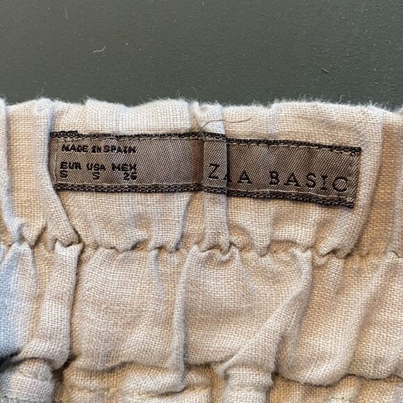 Zara Basic Mini Skirt in gray - Picture 4 of 7